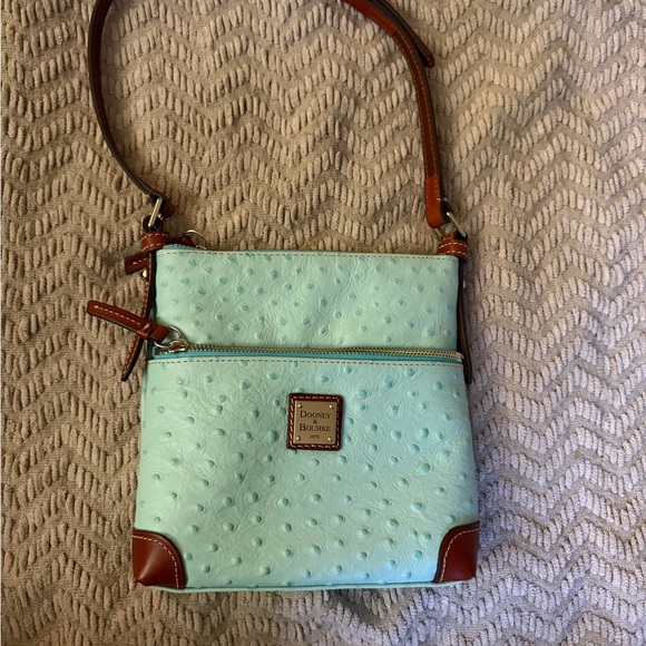 Dooney & Bourke Light Blue Crossbody Bag - Picture 1 of 9